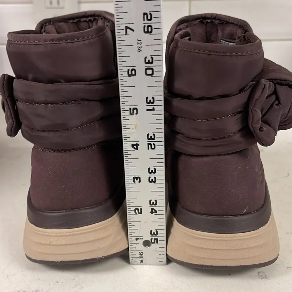 Sketchers Go Walk Max Cushioning Finesse Boot, Burgundy Women’s Size 6